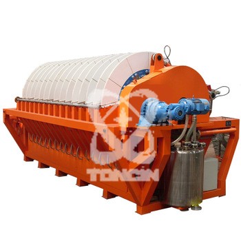 Sewage sludge treatment automatic rotary disc filter